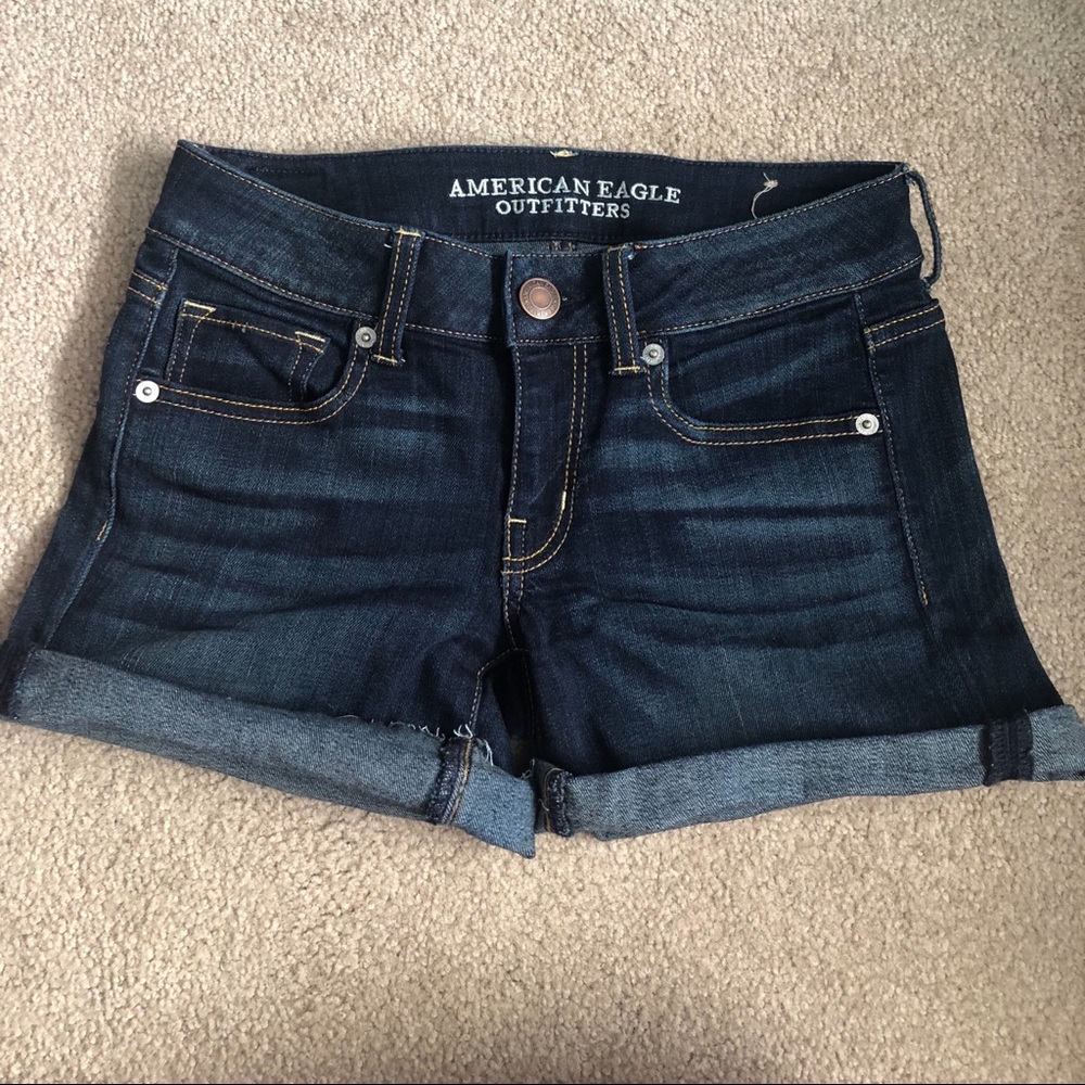 American Eagle jean shorts size 2